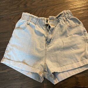 Love Tree Blue Relaxed Fit Jean Shorts